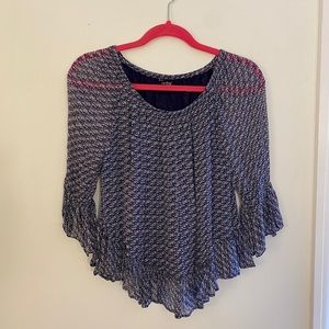 Lucky Brand Ruffle Top
